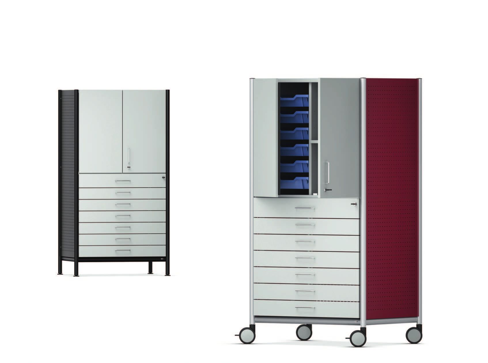 Serie 600, Papier- und Bastel-Schrank. – knobel